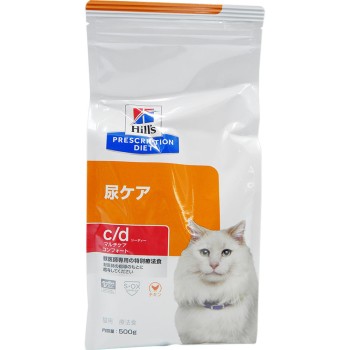 고양이용 c/d 멀티케어 (컴포트) 소변 케어 500g 힐스