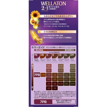 웰라톤 2플러스원 크림 7PB 60g+60ml Wella AG