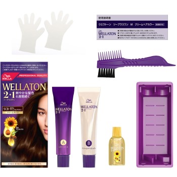 웰라톤 투플러스원 크림 5CB 자연스러운 내추럴브라운 60g+60ml Wella AG