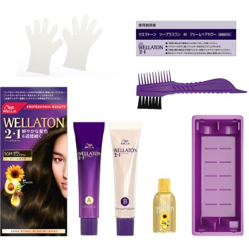 웰라톤 투 플러스 원 크림 5GM 자연스러운 매트 브라운 60g+60ml Wella AG (의약외품)