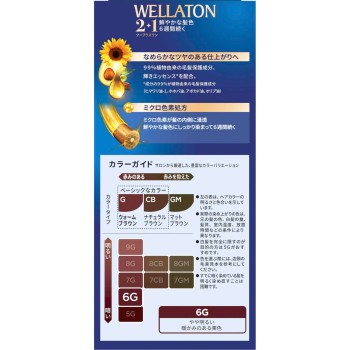 웰라톤 2+1 액상 6G 약간 밝은 웜 브라운 43g+86ml
