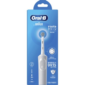 오랄B 구석구석 클린 부드러움 충전식 칫솔 1개 BRAUN
