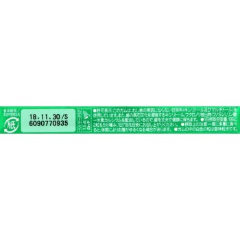 자일리톨 껌 라임 민트 14알