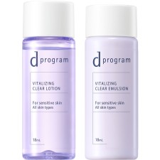 d 프로그램 바이탈라이징&클리어 세트 EX 18ml 시세이도 인터내셔널