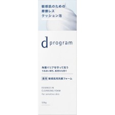d프로그램 에센스인 클렌징폼 120g 시세이도 인터내셔널