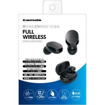 Bluetooth 풀 와이어리스 이어폰 TBS86K 타마 전자공업 주식회사