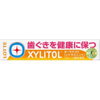 자일리톨 오라텍트껌 시트러스 민트 21g