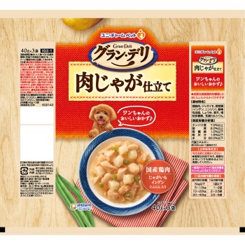 그랑 드리 파우치 고기감자 하지 120g 유니참 펫케어