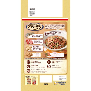 그란 데리 바삭바삭 성견 비프 셀렉트 1.6kg 유니참 펫케어
