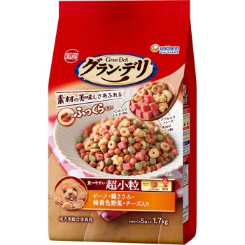 그란 델리 폭신폭신 조리 초소립 1.7kg 유니참펫케어