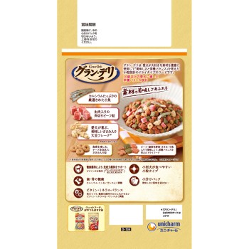 그란 델리 바삭바삭 10세 영양 셀렉트 1.55kg 유니참 펫케어