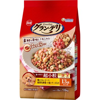 그랜 델리 도실도실 초소립 13세 1.6kg 유니참 펫케어