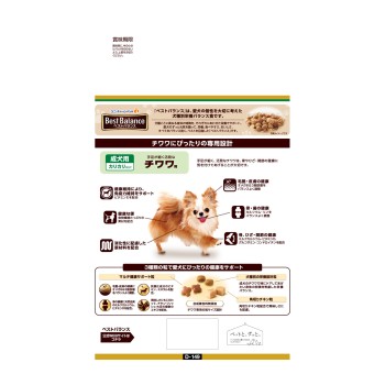 베스트 밸런스 바삭바삭 치와와용 1.8kg 유니참 펫케어
