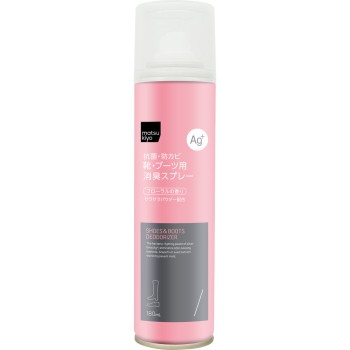 마츠키요 신발과 부츠 소취 스프레이 Ag+ 플로럴 180ml