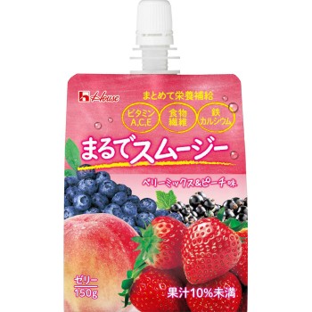 마치 스무디 같은 베리 믹스&피치 150g×6 하우스웰니스푸드