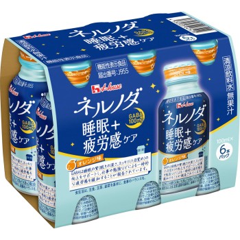 하우스WF 네루노다 수면피로케어6본 100ml×6 하우스웰니스푸드