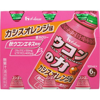 울금의 힘 카시스 오렌지맛 100ml×6 하우스웰니스푸드