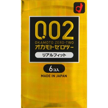 0.02 EX 리얼 피트 6개입 오카모토