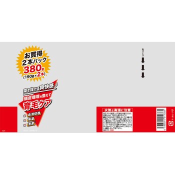 인센트 약용육모토닉 무향 프리미엄쿨 페어팩 190g×2개 어스제약