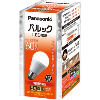 파루크 LED 전구 아래 방향 LDA7LHS6 파나소닉