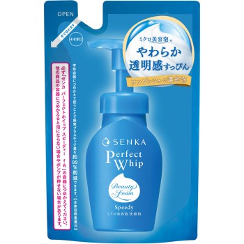 SENKA 퍼펙트 휩 스피디 리필용 130ml 파인 투데이