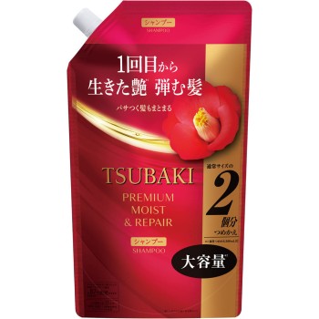 TSUBAKI 프리미엄 모이스트&리페어 샴푸 대용량 600ml 파인투데이