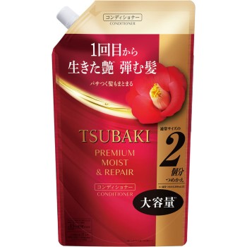 TSUBAKI 프리미엄 모이스트&리페어 컨디셔너 <헤어 컨디셔너> 대용량 600ml 파인투데이