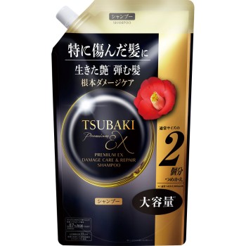 TSUBAKI 프리미엄 EX 데미지 케어 & 리페어 샴푸 600ml 파인투데이