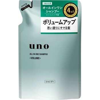 우노 올인원 샴푸 볼륨 리필 480mL 파인투데이