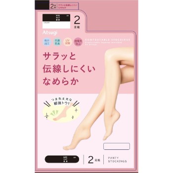 부드럽고 올 안 풀리는 팬티스타킹 2P LLL 누디B 아츠기