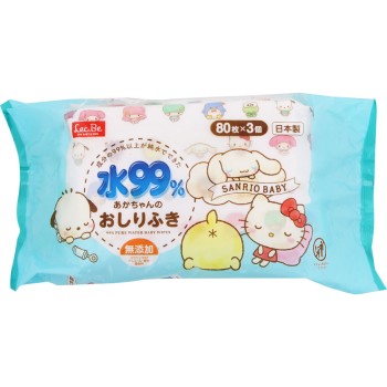 산리오 물티슈 80매 3P 렉