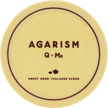 아가리즘 큐미 스위트 봄 탈라소 스크럽 레몬티 향 180g 아카란