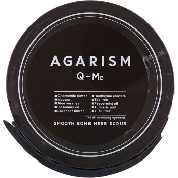 AGARISM Q+Me 스무스 봄 허브 스크럽 180g 아카란