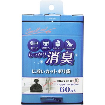 냄새 컷 폴리 봉투 60매 스트릭스 디자인