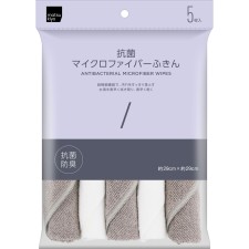 마츠키요 항균 방취 가공 마이크로파이버 행주 29×29cm 5매