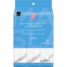 마츠키요 카펫 클리너 여분 테이프 강점착 90바퀴×3P