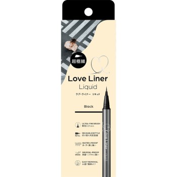 러브 라이너 리퀴드 R5 극세 붓 블랙 0.55ml msh