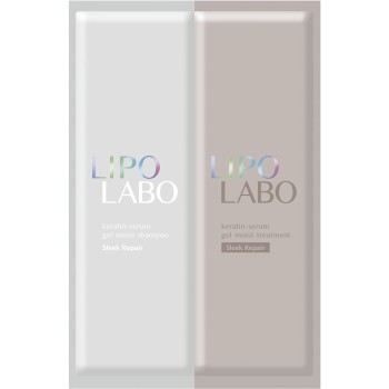 리포 라보 케라틴세럼 젤모이스트 샴푸·트리트먼트 슬릭리페어 2연 체험 10g+10g AND-X