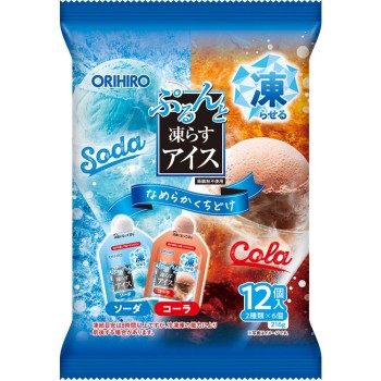 오리히로 뿌루뿌루 얼리는 아이스 소다+콜라 12개 오리히로플랜듀