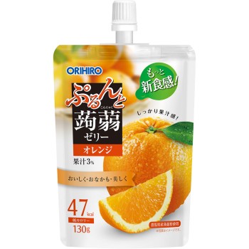 뿌룬또 곤약젤리ST 오렌지 130g 오리히로플란듀