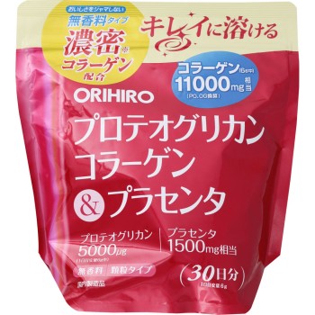 프로테오글리칸 콜라겐&플라센타 180g 오리히로 플란듀