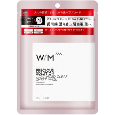 마츠키요 WMAAA 프레셔스 솔루션 어드밴스트 클리어 시트 마스크 7매