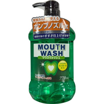 matsukiyo 마우스워시 마일드 민트 770ml 스마트 서플라이