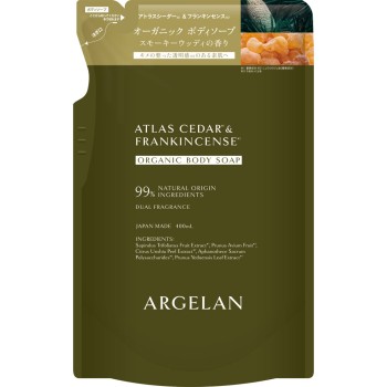 알제란 바디솝 우드 리필 400ml
