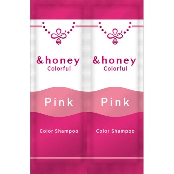 앤드허니 컬러풀 컬러 샴푸 2종 체험 세트 체리 핑크 10ml×10ml 주식회사 V클레어
