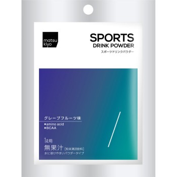 matsukiyo 스포츠 워터 파우더 아미노산 41g×5포