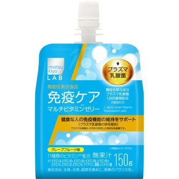 마츠키요 LAB 면역케어 플라즈마 유산균 비타민 젤리 150g×6
