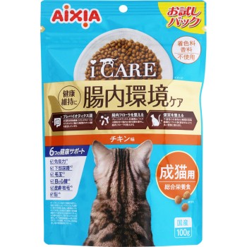 iCARE 캣 드라이 치킨 맛 100g 아이시아
