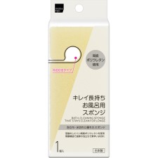 마츠키요 오래 깨끗한 욕실용 스펀지 1P 흰색