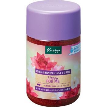크나이프 배스 솔트 해피 포 미 로터스&재스민 향 850g 크나이프재팬